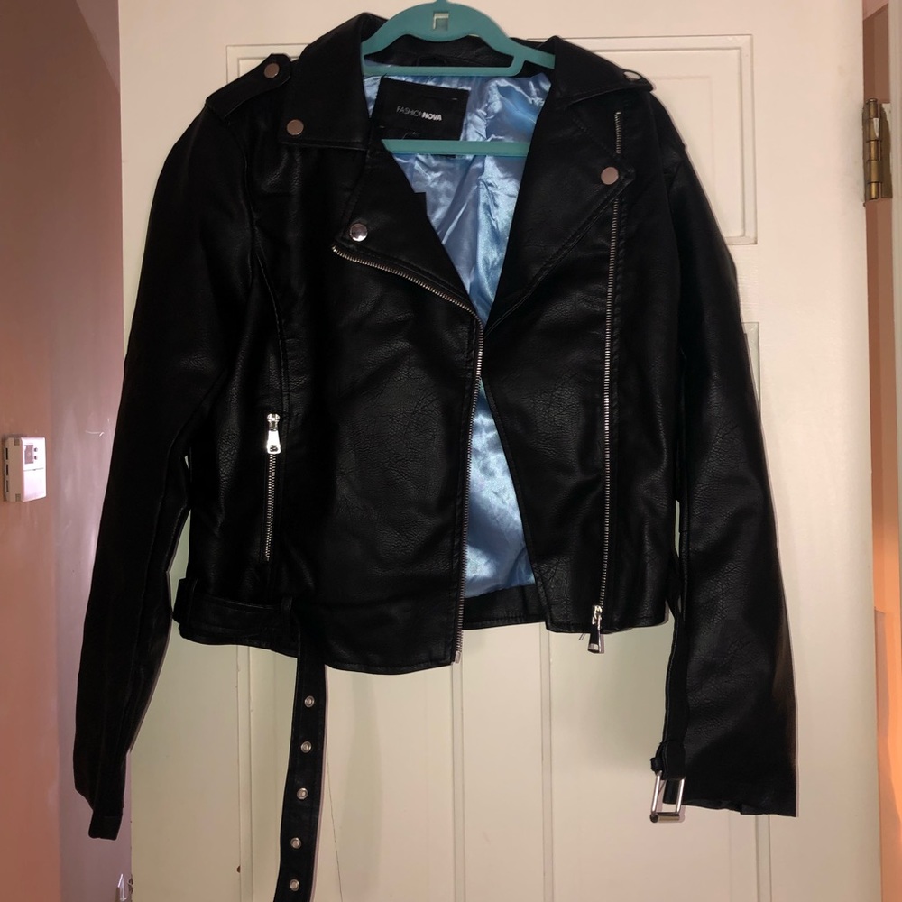 leather jacket